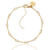 Women's Twisted Link Bracelet Chain