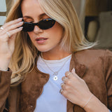T Bar Necklace, Belcher Chain
