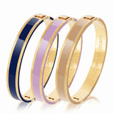 Bespoke Colour Signature Hinge Bangle