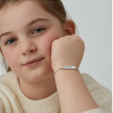 Childs Engraved Toggle Bracelet