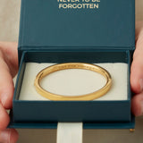 Child's Engraved Clasp Bangle