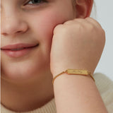 Childs Engraved Toggle Bracelet