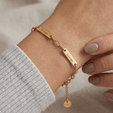 Engraved Bar Bracelet (2 bars)