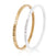 Engraved Bangle With Clasp