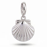 Silver Shell Charm