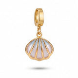 Gold Shell Charm