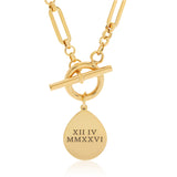 T Bar Bracelet, Paperclip Chain