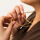 Mini Heart Chain Necklace
