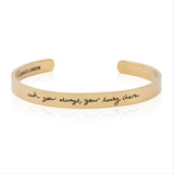 Women's Handwriting Bracelet