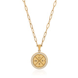 Personalised Compass Necklace