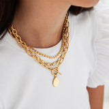 Mini Heart Chain Necklace