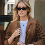 T Bar Necklace, Belcher Chain