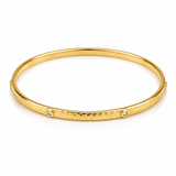 Women's Hammered Bracelet