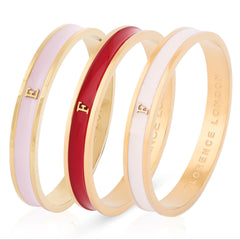 Signature Initial Bangle (Gold)