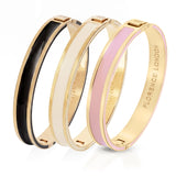 Women's Essential Hinge Signature Bangle - Gold