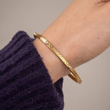 Women's Hammered Bracelet