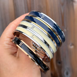 Sample sale | New | Signature initial bangles 64mm regular