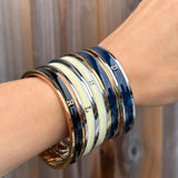 Sample sale | New | Signature initial bangles 64mm regular