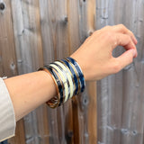 Sample sale | New | Signature initial bangles 64mm regular