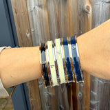 Sample sale | New | Signature initial bangles 64mm regular