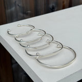 Sample sale | Second | Silver torque bangle