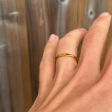 Sample sale | New | Gold ring size 7