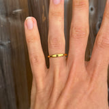 Sample sale | New | Gold ring size 7