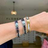 Sample sale | Sample | Animal print signature bangles