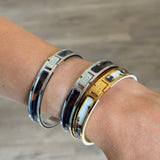Sample sale | Sample | Animal print signature bangles