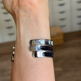 Sample sale | Sample | Animal print cuff - silver