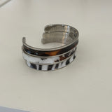 Sample sale | Sample | Animal print cuff - silver
