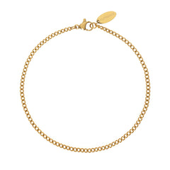 Men's Curb Chain Bracelet 2mm