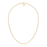 Men's Curb Chain Necklace 2mm (45cm long)