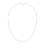 Men's Curb Chain Necklace 2mm (45cm long)