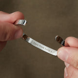 Men's Engraved Bracelet