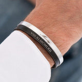 Men's Engraved Bracelet