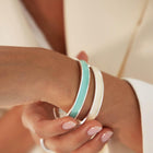Silver Open Bangles