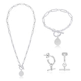 T-Bar Paperclip Chain Set