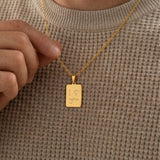 Men's Handwriting Necklace