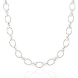 Snaffle Chain Necklace (Silver)