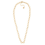 Snaffle Chain Necklace (Gold)