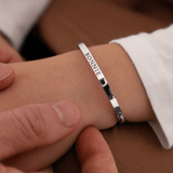 Child's Engraved Clasp Bangle