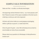 SAMPLE (New) - Gold 'Rose' Pendant