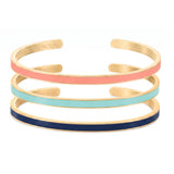 Enamel Stacking Bracelet
