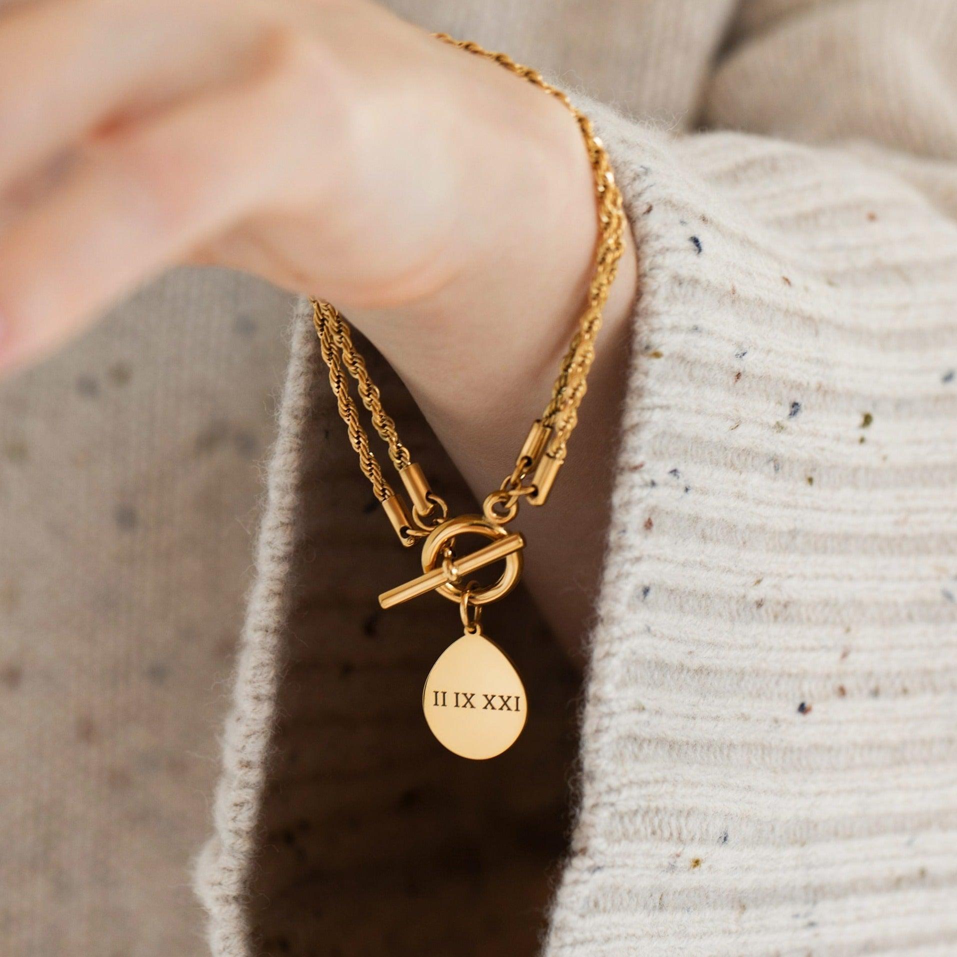 Florence London - Jewellery For Her, Gifts & Personalized Pieces 5 T-Bar Bracelet