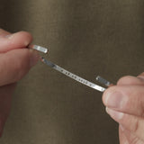 Men's Engraved Stacking Bracelet