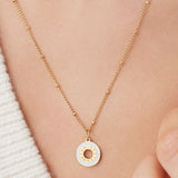 Forever & Always Enamel Necklace (SHIPS 30TH SEPT)