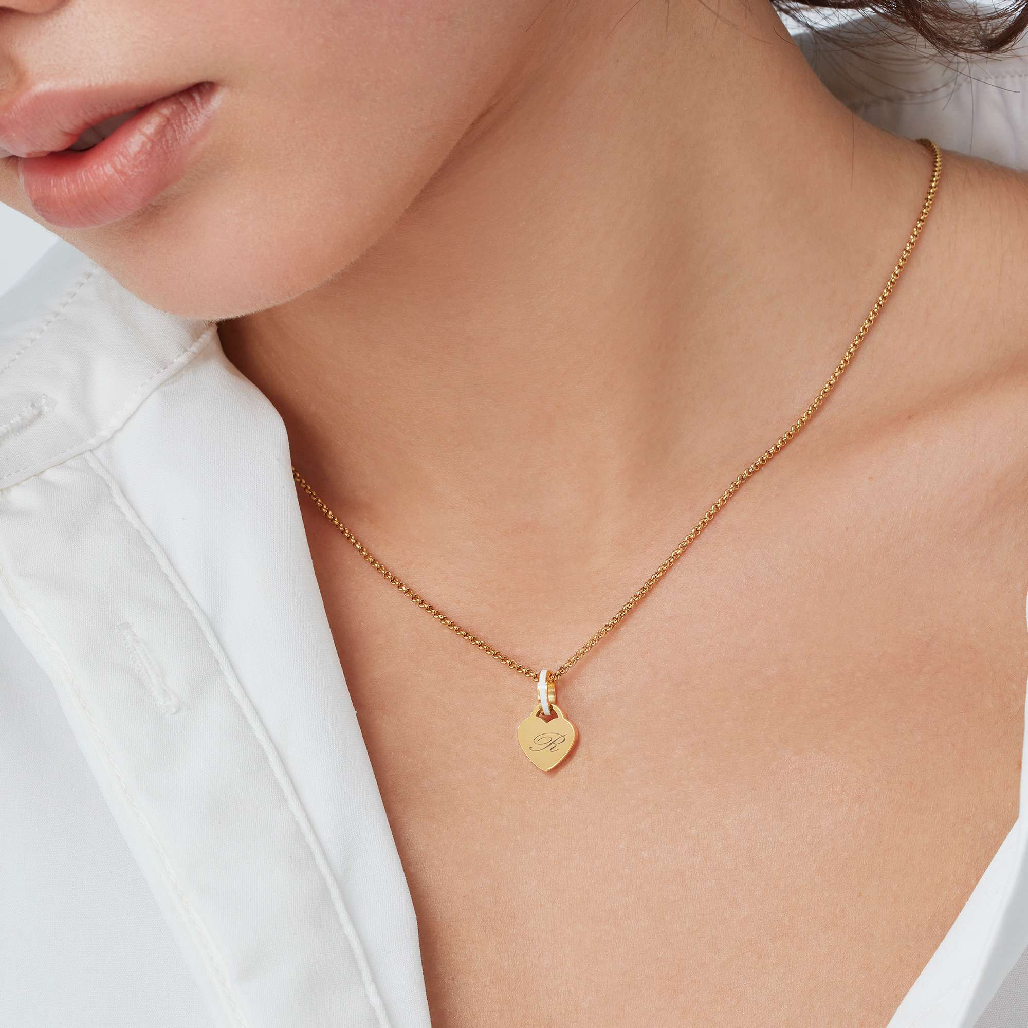 Timeless Icons – Discover Elegant Fashion at Florence London 4 Engraved Heart Pendant Necklace