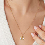 Forever & Always Enamel Necklace (SHIPS 30TH SEPT)