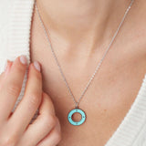 Eternity Halo Necklace